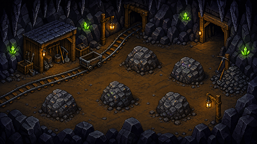The mines